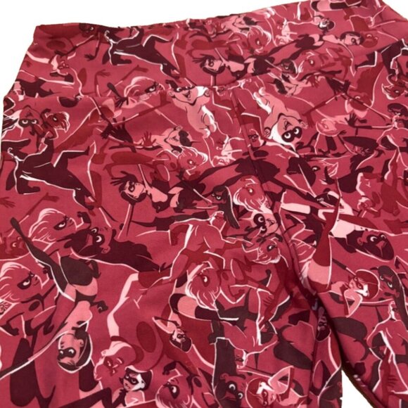 Lularoe Disney The Incredibles TC2 Leggings Elastigirl Dash Violet Jack One Size - Picture 2 of 6